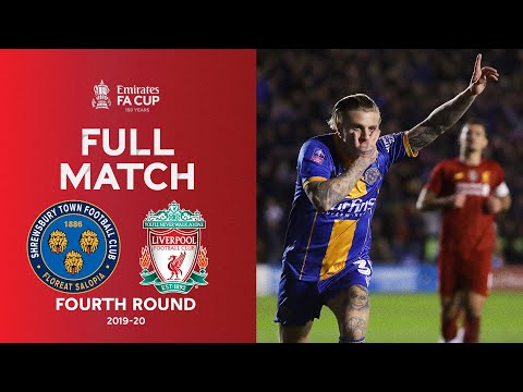 FULL MATCH | Shrewsbury Town v Liverpool | Emirates FA Cup Fourth Round 2019-20