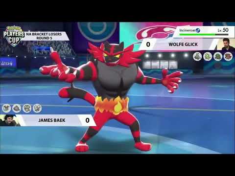 2020 Pokémon Players Cup VGC North America L5   Wolfe Glick vs James Baek