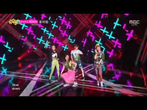 130511 4minute-what's your name@ music core