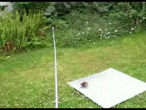 rc helicopter walkera dragonfly hm4#1 funny start crash