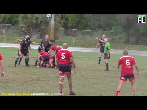Boca Raton Buccaneers (22) vs Miami Tridents RFC (19) |  FULL GAME