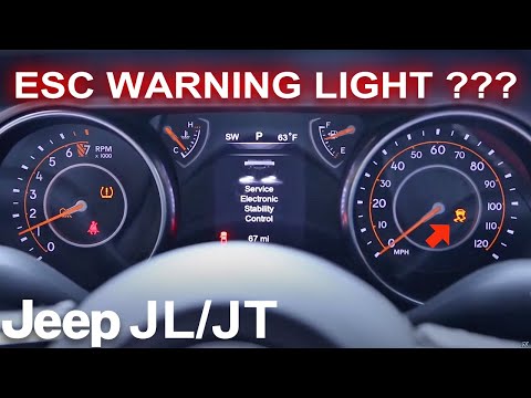 ESC Warning Light FIXED!! Jeep JT & JL