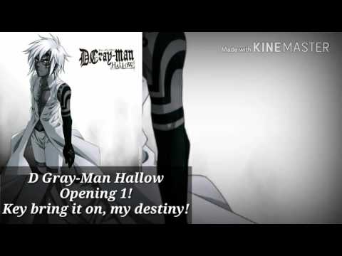 D Gray-Man Hallow Opening 1 Full, Key bring it on, my destiny!