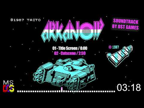 Arkanoid OST | 1987 | MS-DOS - all soundtrack in one video