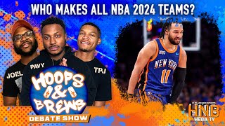 Who makes ALL NBA? 1st, 2nd & 3rd Team Predictions | Hoops & Brews (Clips)