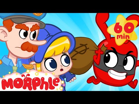 Morphle Robs a Bank! - My Magic Pet Morphle | Full Episodes | Cartoons for Kids
