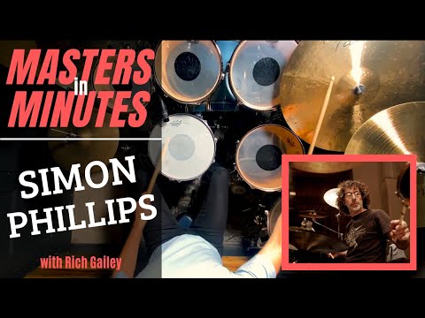 Simon Phillips | Force Majeure | Masters in Minutes | Drum Cover | Rich Gailey