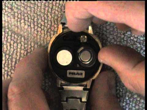 1970's Pulsar LED Watch - Changing the Batteries