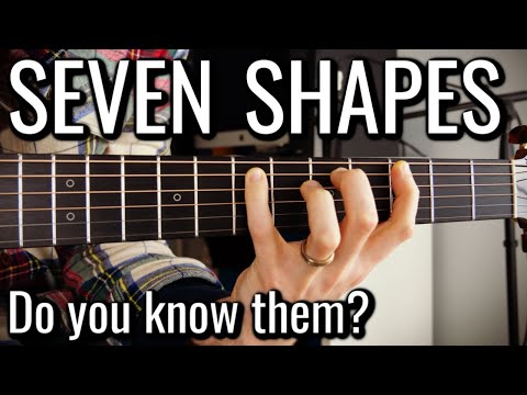 The Seven Shapes of the Major Scale ... (and how to play them)