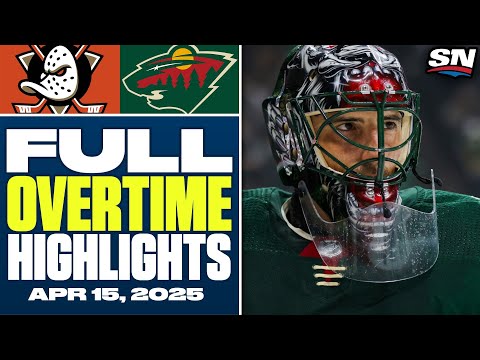 Anaheim Ducks at Minnesota Wild | FULL Game Highlights - April 15, 2025