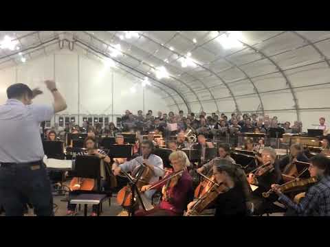 Lord of The Rings - Ballin's Tomb (Dwarrowdelf) live orchestra