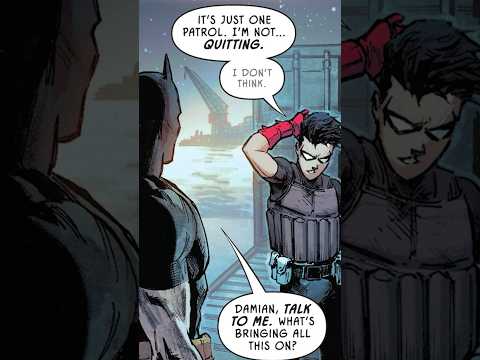Damian Wayne Skips School And Quits Being Robin!