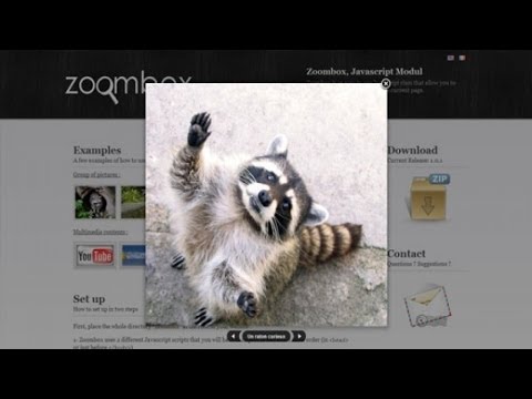 comment installer zoombox