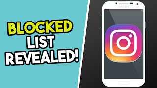 How To See Blocked List On Instagram (AND UNBLOCK IF NEEDED)