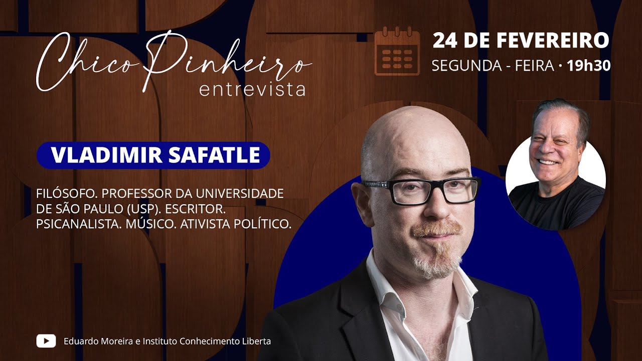 CHICO PINHEIRO ENTREVISTA - 24/02/25 - VLADIMIR SAFATLE