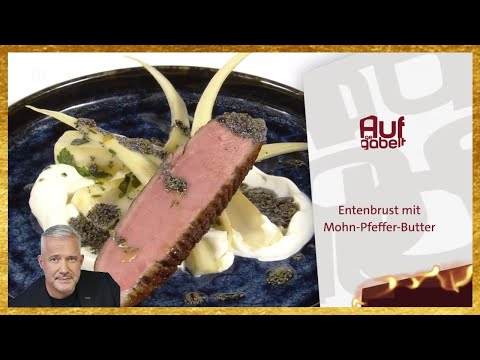 Alexander Herrmann - Entenbrust mit Mohn-Pfeffer-Butter