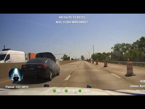 Trooper Byrd Pits Perp In Kia Into Guardrail After Two High Speed Pit Maneuver ￼