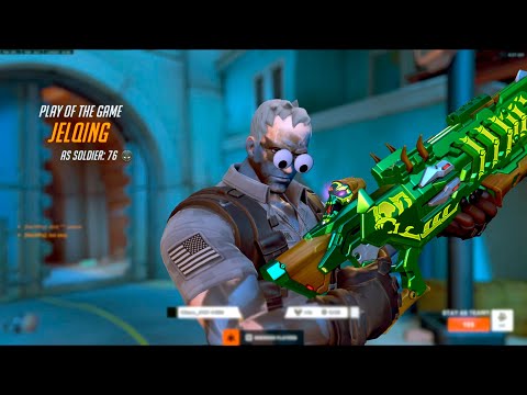 GALE INSANE SOLDIER 76 - POTG! [ OVERWATCH 2 TOP 500 SEASON 9 ]