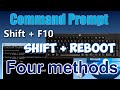 How To Open Command Prompt Before Logging Into Windows If You Forgot Your Password ️4 Ways