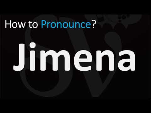 How to Pronounce Jimena? (CORRECTLY)