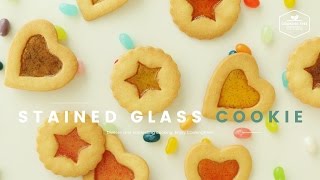 스테인드 글라스 쿠키🍬 (사탕쿠키) 만들기 : Stained Glass cookie (Candy cookie) Recipe : ステンドグラスクッキー -Cookingtree쿠킹트리