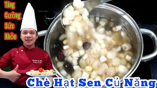 Download lagu Secret to Cooking Lotus Seed and Water chestnut Sweet Soup at Home | Effectively Increases Resist... mp3