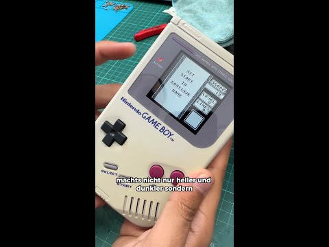 BESSERE AUFLÖSUNG MIT DEM IPS DISPLAY I Gameboy Umbau