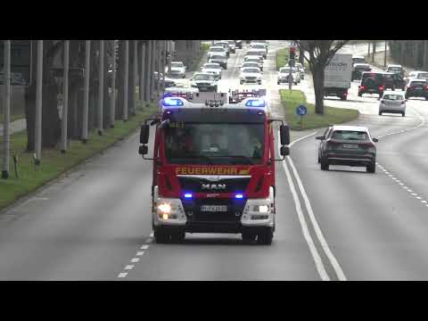 [Unwettereinsatz] HLF 20 der FF Wettbergen auf Einsatzfahrt