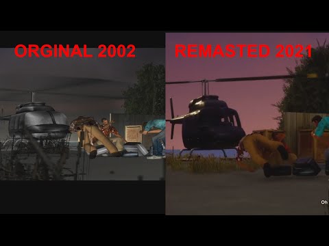 GTA Vice City : Remastered vs Original - Graphics Comparison 