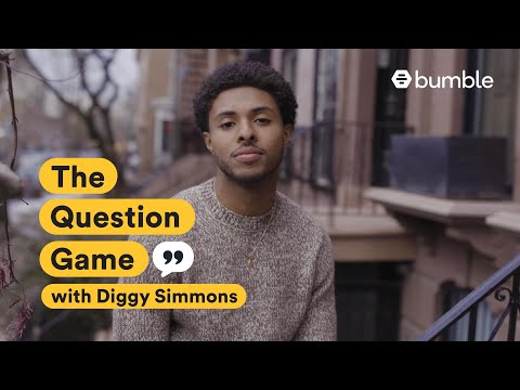 Rapper and actor Diggy Simmons cooks us dinner and butters us up | Bumble's Question Game