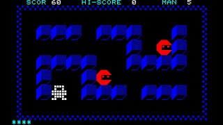 Sharp MZ-700 Game: Ruin (1983) Longplay with cheats