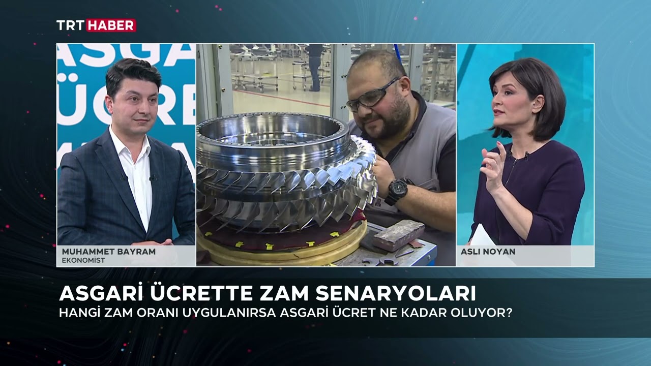 TRT Haber'de Asgari Ücret Konusunu Değerlendirdik