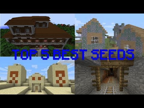 ThebigbossCE -  Minecraft: TOP 5 SEEDS 2021 |  PS3/PS4/XBOX360 |  Manor, Temple, Dead Village (Generation Seed)
