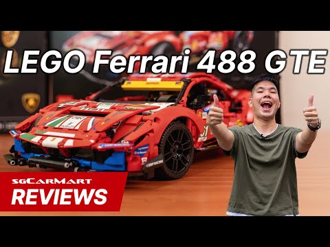Thumbnail for Jon Attempts To Build The LEGO Ferrari 488 GTE “AF Corse #51” | sgCarMart Reviews by AF Corse