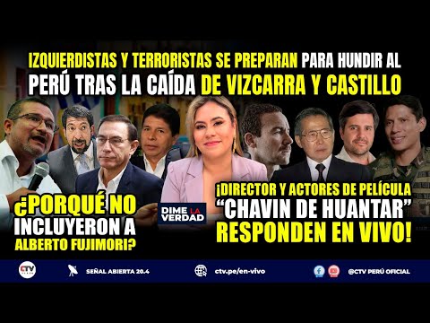 DIME LA VERDAD con Claudia Toro #Envivo: La caída de Vizcarra y Castillo, Chavin de Huantar #CTVPerú