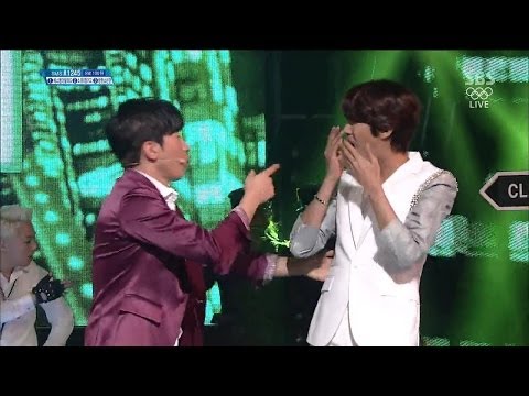 Lee Min Woo, Kwang Hee and drunk performance @ popular song Inkigayo 140223