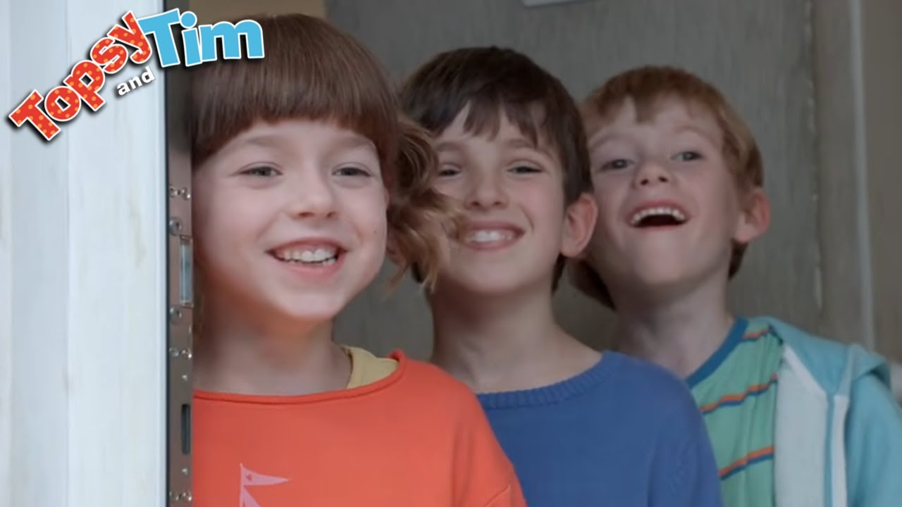 Çift oyun buluşması | Topsy ve Tim - WildBrain | Çocuk Filmleri