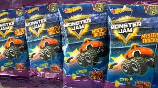 Opening Hot Wheels Mystery Trucks Series 4 Packs!