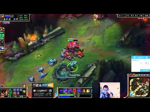[Ranked 5s] C9 Hai / RivingtonThe3rd / Hi im gosu / TheOddOne / Wingsofdeathx - Malphite Gameplay
