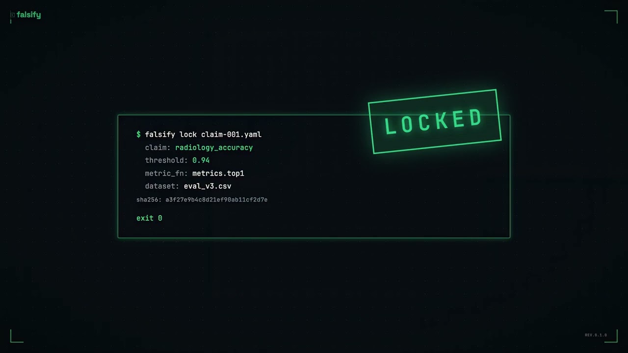 falsify project preview