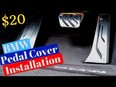 Installing BMW M Performance Pedal Covers for under $20 on my BMW 335i