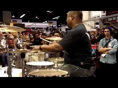 Chris Coleman killing it again, using his Hi-Hat as the Metronome.