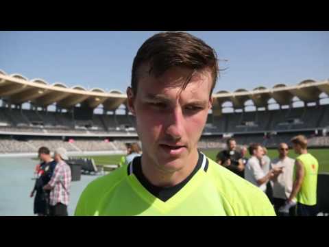 Linde inför A-landslagsdebuten: "Det är jättekul" - TV4 Sport