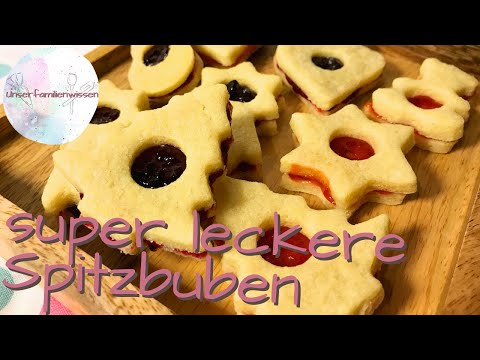 ein marmeladiges Spitzbuben Rezept, vorgestellt von Unserfamilienwissen