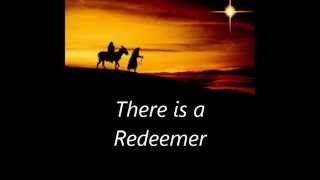 There is a Redeemer  with lyrics xmas images