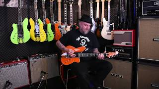 Video thumbnail for Reverend Guitars limited edition series Super Rev electric guitar Demo by Reverend Guitars