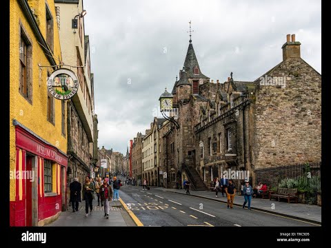 4K - Parlamento Escocês Canongate Edimburgo Reino Unido Bretaña