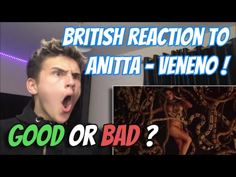 Anitta - Veneno (Official Music Video) - | 🇬🇧UK Reaction/Review