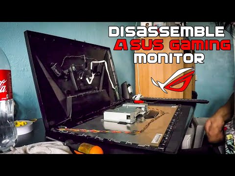 YouTube video about: How to disassemble asus monitor?