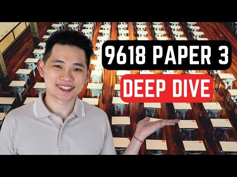 A Level Computer Science 9618 Paper 3 Past Year Walkthrough